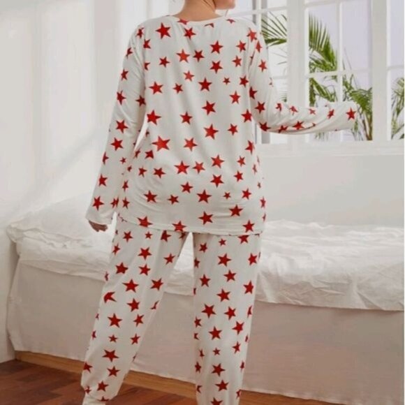 Stars Print Jogger Set - Picture 2 of 7